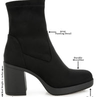 Enito Microfiber Sock Boots-Rag Company-[option4]-[option5]-[option6]-[option7]-[option8]-Shop-Boutique-Clothing-for-Women-Online