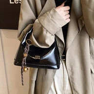 Leather Crossbody Bag with Charm-handbag-Trendsi-[option4]-[option5]-[option6]-[option7]-[option8]-Shop-Boutique-Clothing-for-Women-Online