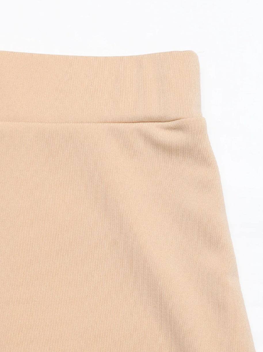 Layered Midi Skirt with Contrast Hem Detail-Skirts-Trendsi-[option4]-[option5]-[option6]-[option7]-[option8]-Shop-Boutique-Clothing-for-Women-Online