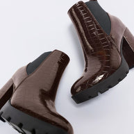 Foxy Faux Leather Croc Chelsea Boots-Rag Company-[option4]-[option5]-[option6]-[option7]-[option8]-Shop-Boutique-Clothing-for-Women-Online