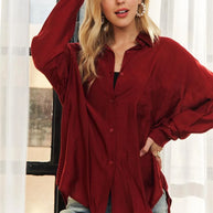 ADORA Button Down Linen Shirt-Blouses-Trendsi-[option4]-[option5]-[option6]-[option7]-[option8]-Shop-Boutique-Clothing-for-Women-Online