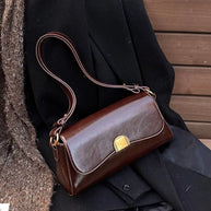 Golden Clasp Shoulder Bag-hand bag-Trendsi-[option4]-[option5]-[option6]-[option7]-[option8]-Shop-Boutique-Clothing-for-Women-Online