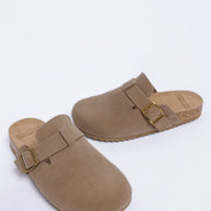 Ratiha Buckle Accent Slip-On Footbed Mules-Rag Company-[option4]-[option5]-[option6]-[option7]-[option8]-Shop-Boutique-Clothing-for-Women-Online