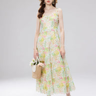 Floral Lace Sleeveless V-Neck Midi Dress-Dresses-Trendsi-[option4]-[option5]-[option6]-[option7]-[option8]-Shop-Boutique-Clothing-for-Women-Online