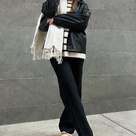 Nautica Genuine Suede Knot Detailed Loafers-Rag Company-[option4]-[option5]-[option6]-[option7]-[option8]-Shop-Boutique-Clothing-for-Women-Online