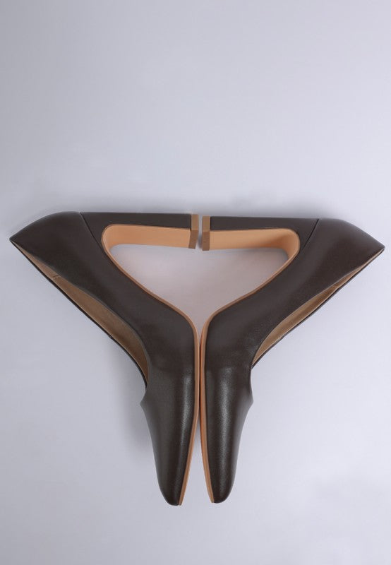 Shacarri Faux Leather Pumps-Rag Company-[option4]-[option5]-[option6]-[option7]-[option8]-Shop-Boutique-Clothing-for-Women-Online