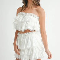 MABLE Ruffle Layered Crop Top and Mini Skirt Set-Sets-Trendsi-[option4]-[option5]-[option6]-[option7]-[option8]-Shop-Boutique-Clothing-for-Women-Online