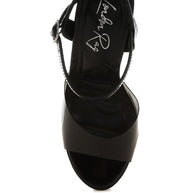 Kessel Tinted Clear Strap Block Heel Sandals-Rag Company-[option4]-[option5]-[option6]-[option7]-[option8]-Shop-Boutique-Clothing-for-Women-Online