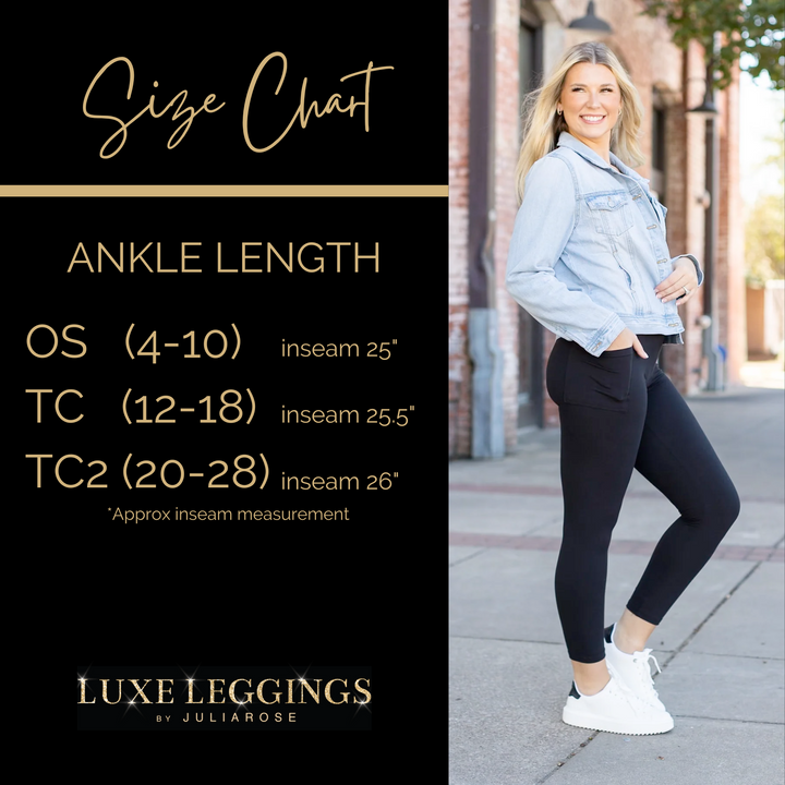 The Alana - 7/8 Ankle Length BLACK Leggings with Pockets-JuliaRoseWholesale-[option4]-[option5]-[option6]-[option7]-[option8]-Shop-Boutique-Clothing-for-Women-Online