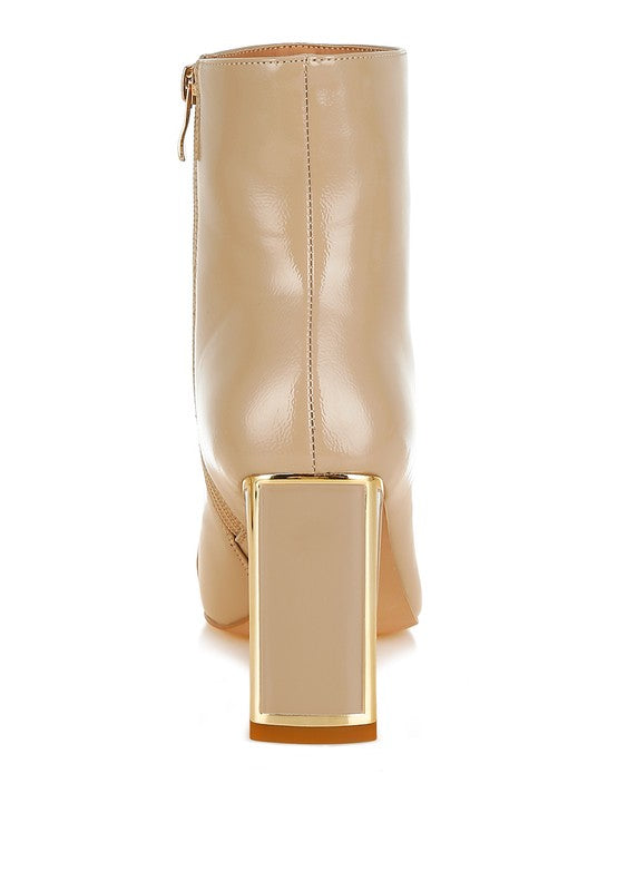 Pollux Metallic Chain Detail Boots-Rag Company-[option4]-[option5]-[option6]-[option7]-[option8]-Shop-Boutique-Clothing-for-Women-Online