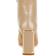 Pollux Metallic Chain Detail Boots-Rag Company-[option4]-[option5]-[option6]-[option7]-[option8]-Shop-Boutique-Clothing-for-Women-Online