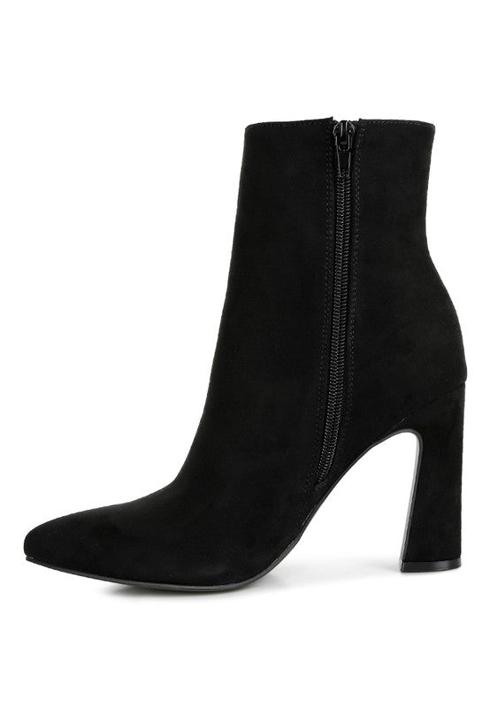 Clubdate Block Heeled Ankle Boots-Rag Company-[option4]-[option5]-[option6]-[option7]-[option8]-Shop-Boutique-Clothing-for-Women-Online