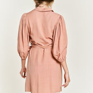 Half sleeve belted dress-Jade By Jane-[option4]-[option5]-[option6]-[option7]-[option8]-Shop-Boutique-Clothing-for-Women-Online