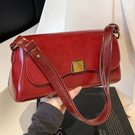 Golden Clasp Shoulder Bag-hand bag-Trendsi-[option4]-[option5]-[option6]-[option7]-[option8]-Shop-Boutique-Clothing-for-Women-Online