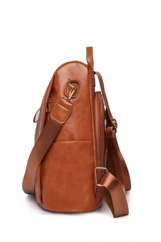 Marcy Zipper Pocket Backpack-ClaudiaG Collection-[option4]-[option5]-[option6]-[option7]-[option8]-Shop-Boutique-Clothing-for-Women-Online