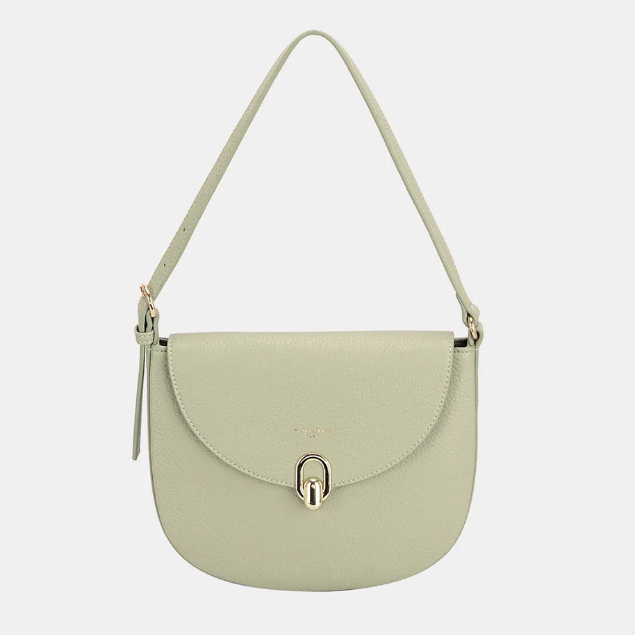 David Jones Metal Buckle Shoulder Bag-Bags-Trendsi-[option4]-[option5]-[option6]-[option7]-[option8]-Shop-Boutique-Clothing-for-Women-Online