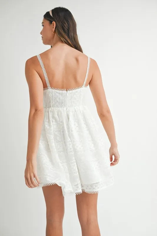 MABLE Eyelet Lace Babydoll Mini Cami Dress-Dresses-Trendsi-[option4]-[option5]-[option6]-[option7]-[option8]-Shop-Boutique-Clothing-for-Women-Online