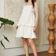 Davi & Dani Checker Print Side Pockets Textured Mini Dress-Dresses-Trendsi-[option4]-[option5]-[option6]-[option7]-[option8]-Shop-Boutique-Clothing-for-Women-Online