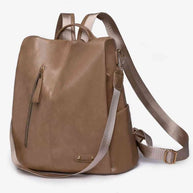 Marcy Zipper Pocket Backpack-ClaudiaG Collection-Mocha-One Size-[option4]-[option5]-[option6]-[option7]-[option8]-Shop-Boutique-Clothing-for-Women-Online