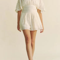 Davi & Dani Batwing Sleeve Waist Belt Romper-Jumpsuits & Rompers-Trendsi-[option4]-[option5]-[option6]-[option7]-[option8]-Shop-Boutique-Clothing-for-Women-Online