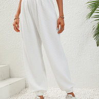 Textured Pull-On Joggers-Sweatpants & Joggers-Trendsi-[option4]-[option5]-[option6]-[option7]-[option8]-Shop-Boutique-Clothing-for-Women-Online