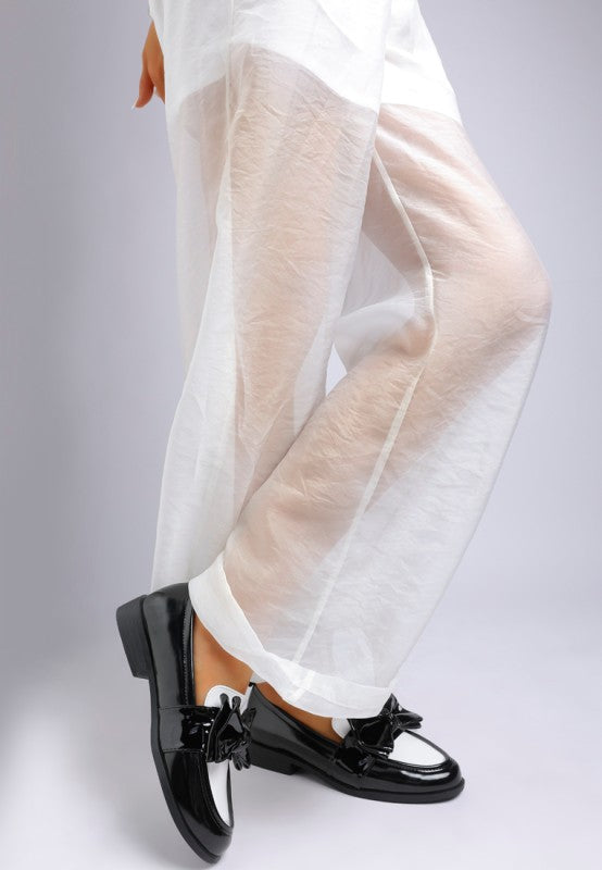 Araminta Classic Chunky Bow Loafers-Rag Company-[option4]-[option5]-[option6]-[option7]-[option8]-Shop-Boutique-Clothing-for-Women-Online