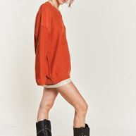 V-NECK OVERSIZED SWEATER PLUS SIZE-Jade By Jane-[option4]-[option5]-[option6]-[option7]-[option8]-Shop-Boutique-Clothing-for-Women-Online