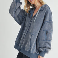 Fiori Hoodie Jacket-Aemi + Co-[option4]-[option5]-[option6]-[option7]-[option8]-Shop-Boutique-Clothing-for-Women-Online