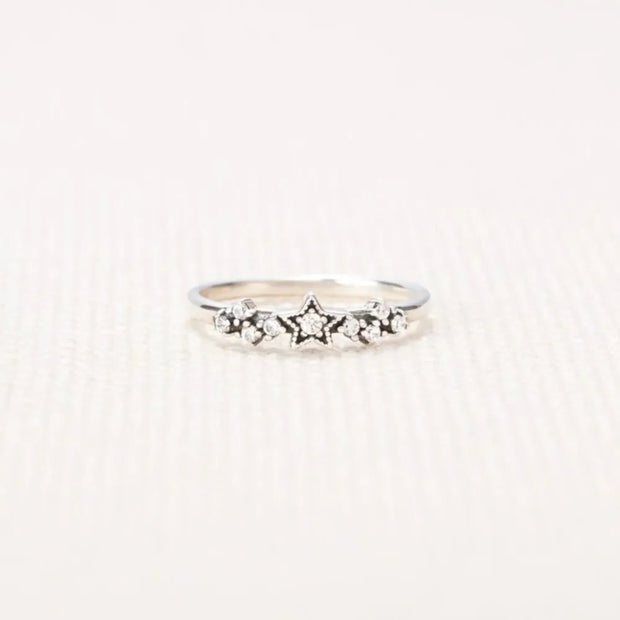 925 Sterling Silver Star Ring-RINGS-Trendsi-[option4]-[option5]-[option6]-[option7]-[option8]-Shop-Boutique-Clothing-for-Women-Online
