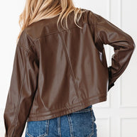 Leather Drawstring Hem Pocketed Jacket-JUNIPER BLVD-[option4]-[option5]-[option6]-[option7]-[option8]-Shop-Boutique-Clothing-for-Women-Online