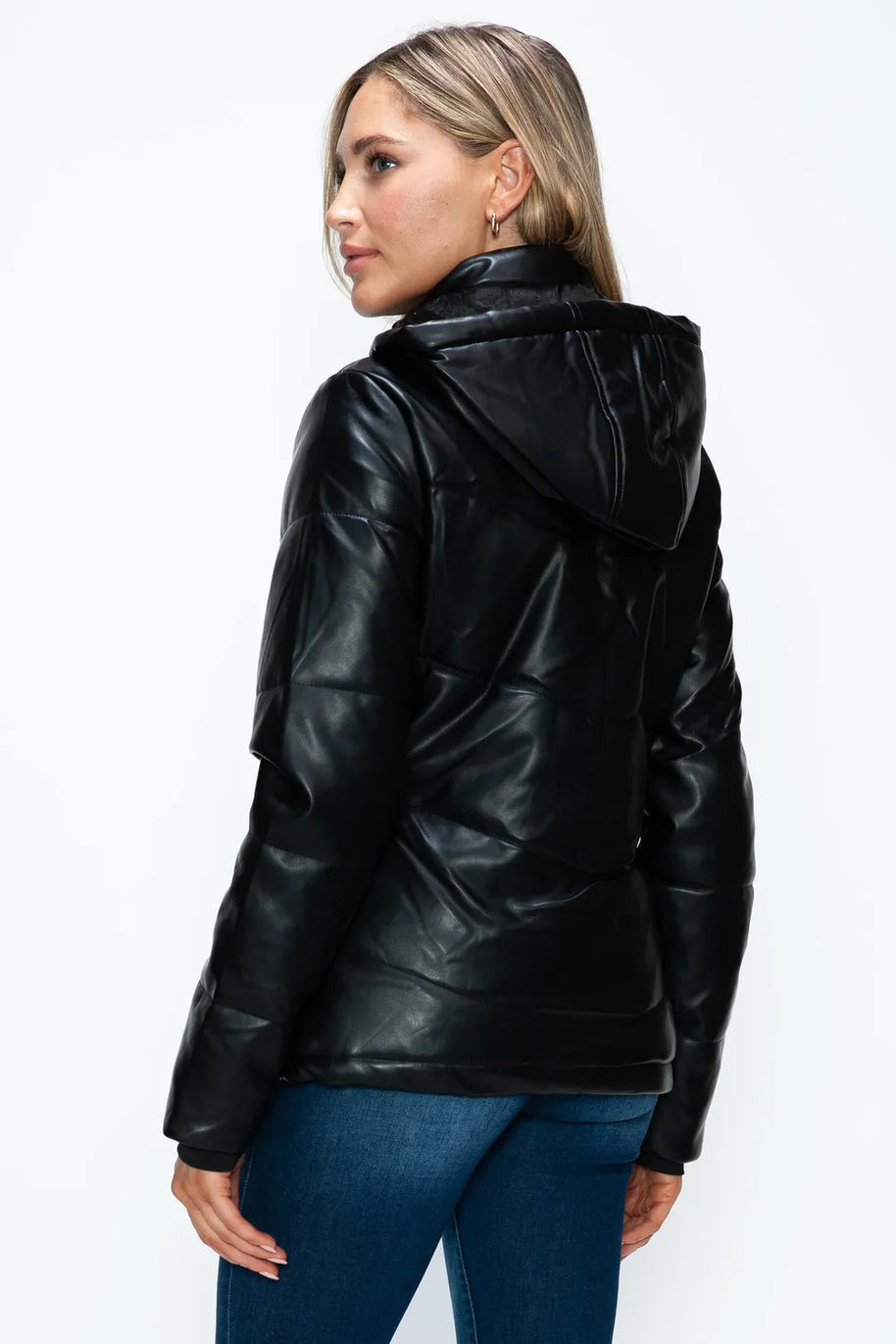 How Dare U Pocketed Zip Up Puffer Jacket with Removable Hood-Coats & Jackets-Trendsi-[option4]-[option5]-[option6]-[option7]-[option8]-Shop-Boutique-Clothing-for-Women-Online