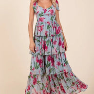 Mittoshop Layered Floral Sweetheart Neck Maxi Dress-Dresses-Trendsi-[option4]-[option5]-[option6]-[option7]-[option8]-Shop-Boutique-Clothing-for-Women-Online