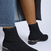 Rosamund Knitted Sock Boots-Rag Company-[option4]-[option5]-[option6]-[option7]-[option8]-Shop-Boutique-Clothing-for-Women-Online
