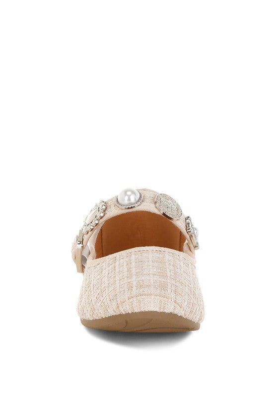 Noyama Charms Embellished Tweed Mary Janes-Rag Company-[option4]-[option5]-[option6]-[option7]-[option8]-Shop-Boutique-Clothing-for-Women-Online