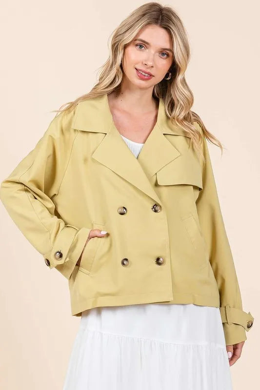 Mittoshop Double Breasted Long Sleeve Trench Coat Jacket-Coats & Jackets-Trendsi-[option4]-[option5]-[option6]-[option7]-[option8]-Shop-Boutique-Clothing-for-Women-Online