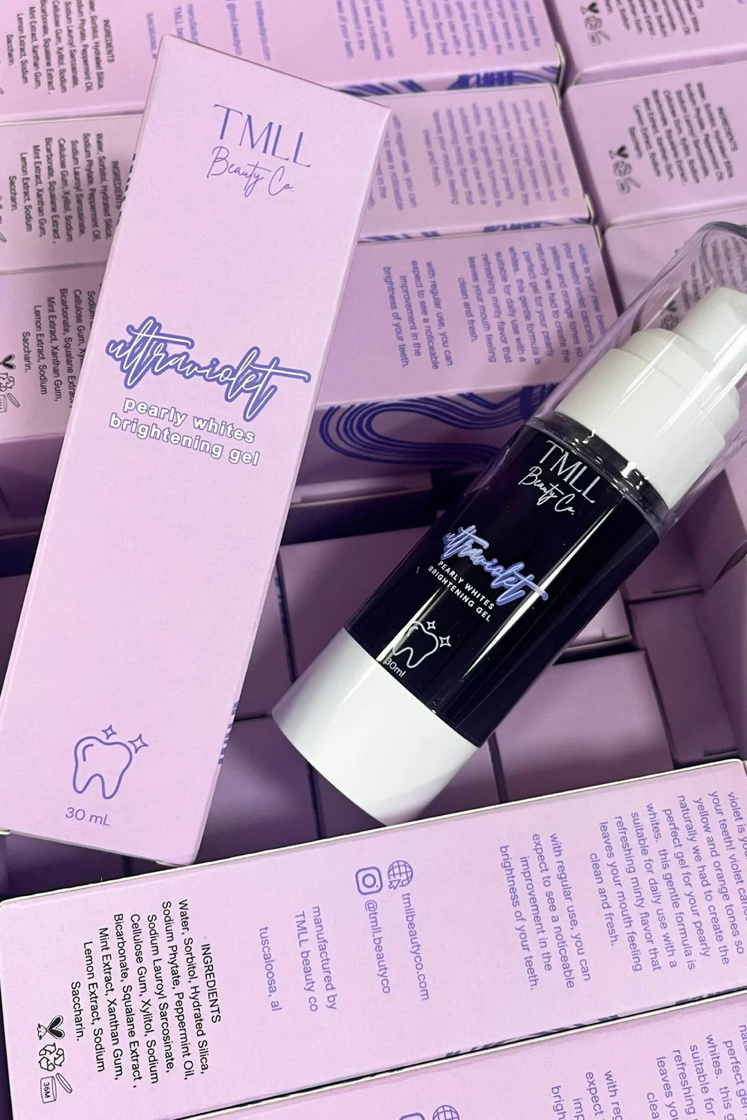 Ultraviolet Pearly White Teeth Whitening Gel-The Bee Chic Boutique-[option4]-[option5]-[option6]-[option7]-[option8]-Shop-Boutique-Clothing-for-Women-Online