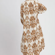 Umgee Mix Abstract Floral Print Midi Dress-Dresses-Trendsi-[option4]-[option5]-[option6]-[option7]-[option8]-Shop-Boutique-Clothing-for-Women-Online