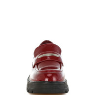 Gleam Stride Faux Leather Chunky Loafers-Rag Company-[option4]-[option5]-[option6]-[option7]-[option8]-Shop-Boutique-Clothing-for-Women-Online