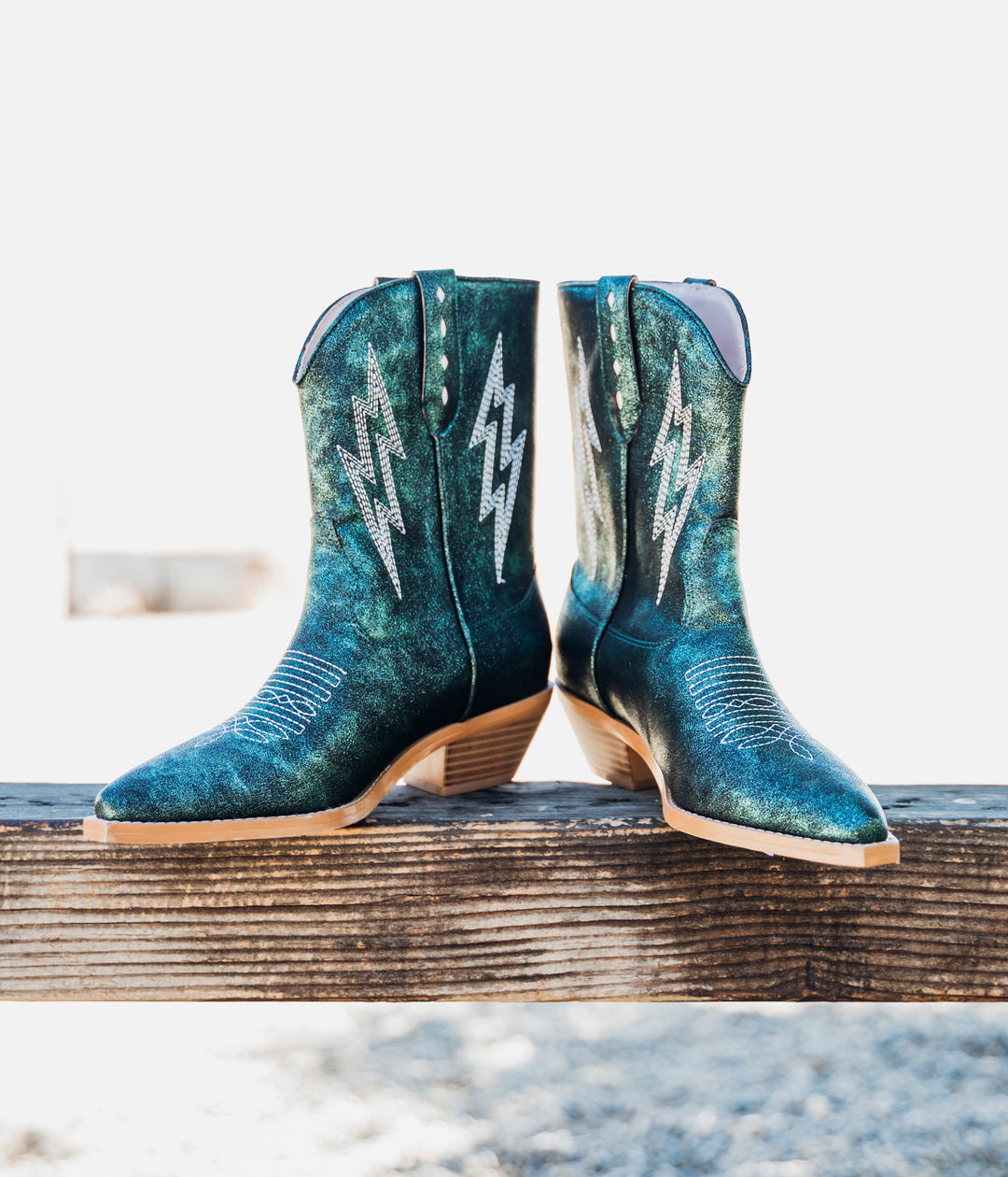 Bowie Metallic Boot in Teal-Shoes-Ave Shops-[option4]-[option5]-[option6]-[option7]-[option8]-Shop-Boutique-Clothing-for-Women-Online