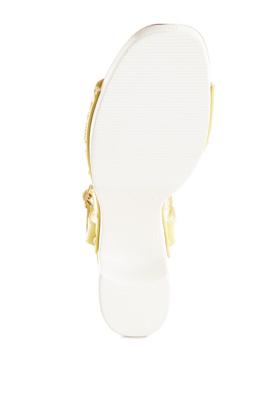 Mazaro Raffia Chunky Sandals-Rag Company-[option4]-[option5]-[option6]-[option7]-[option8]-Shop-Boutique-Clothing-for-Women-Online