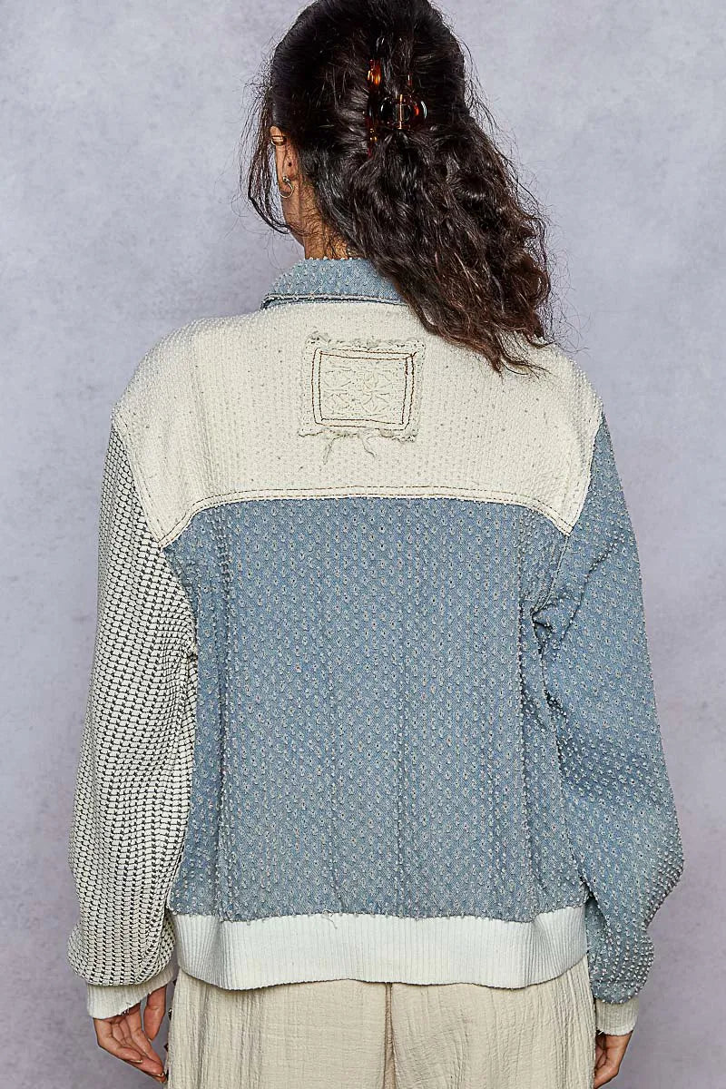 POL Lace Details Button Up Jacket with Chest Pockets-Jacket-Trendsi-[option4]-[option5]-[option6]-[option7]-[option8]-Shop-Boutique-Clothing-for-Women-Online