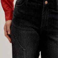 Judy Blue Mid Rise Straight Western Seam Detail Jeans-Jeans-Trendsi-[option4]-[option5]-[option6]-[option7]-[option8]-Shop-Boutique-Clothing-for-Women-Online