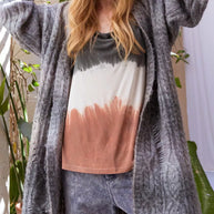 POL Distressed Cable-Knit Ombre Dying Cardigan-cardigan-Trendsi-[option4]-[option5]-[option6]-[option7]-[option8]-Shop-Boutique-Clothing-for-Women-Online