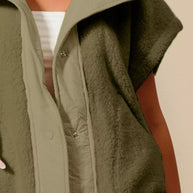 SO ME Over Sized Soft Sherpa Fur Sleeveless Vest Jacket-Vest-Trendsi-[option4]-[option5]-[option6]-[option7]-[option8]-Shop-Boutique-Clothing-for-Women-Online