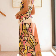 Printed Halter Neck Crop Top and Skirt Set-sets-Trendsi-[option4]-[option5]-[option6]-[option7]-[option8]-Shop-Boutique-Clothing-for-Women-Online