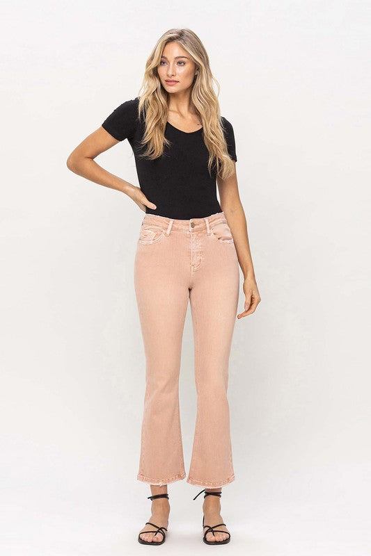 Vervet High Rise Kick Flare Jeans-VERVET by Flying Monkey-[option4]-[option5]-[option6]-[option7]-[option8]-Shop-Boutique-Clothing-for-Women-Online