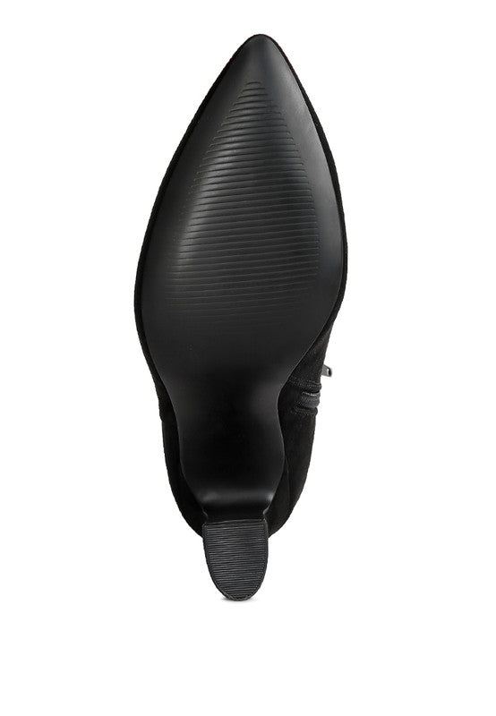 Clubdate Block Heeled Ankle Boots-Rag Company-[option4]-[option5]-[option6]-[option7]-[option8]-Shop-Boutique-Clothing-for-Women-Online