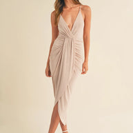 Mable Draped Detail Cami Midi Dress-Dresses-Trendsi-[option4]-[option5]-[option6]-[option7]-[option8]-Shop-Boutique-Clothing-for-Women-Online