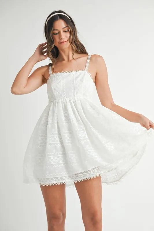 MABLE Eyelet Lace Babydoll Mini Cami Dress-Dresses-Trendsi-[option4]-[option5]-[option6]-[option7]-[option8]-Shop-Boutique-Clothing-for-Women-Online