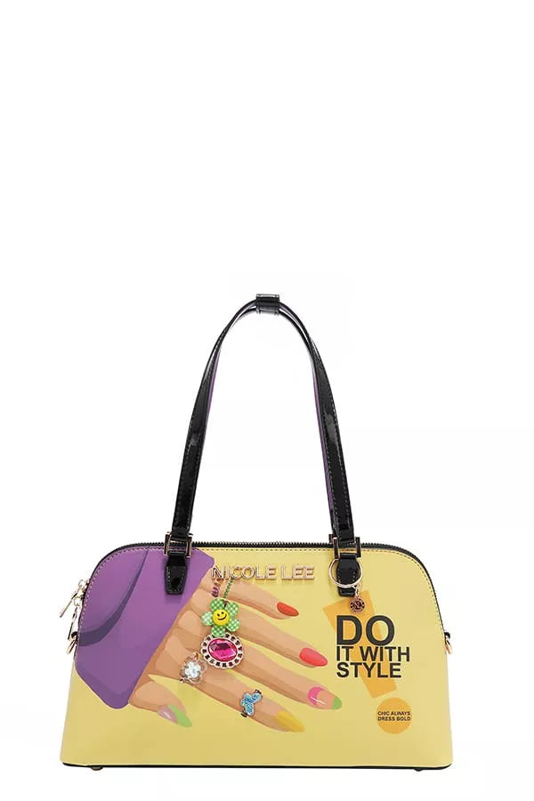 Nicole Lee USA Nail Polish Dome Shoulder Bag-Bags-Trendsi-[option4]-[option5]-[option6]-[option7]-[option8]-Shop-Boutique-Clothing-for-Women-Online